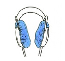 [Pearltec] Cover Headphones, 100 pcs