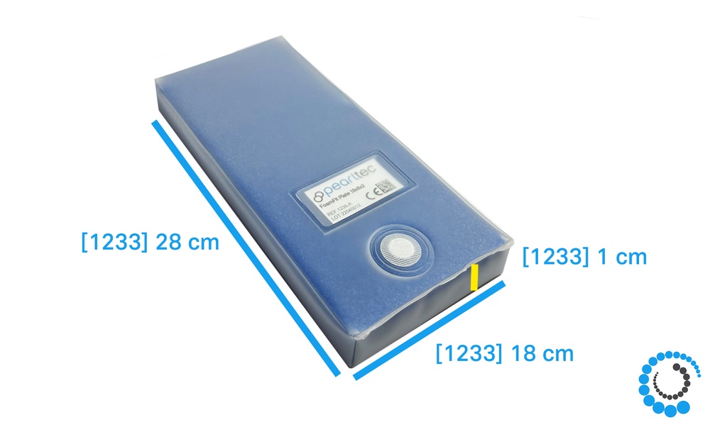 FoamFit Plate 28 x 18 x 1 - Pearl Technology